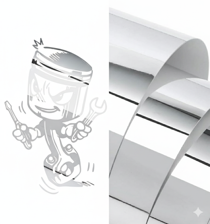 Piston mechanic decal, car, truck, tool box decal for mechanics, technician