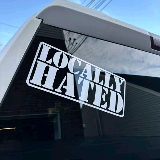 Locally Hated decal - photo 1 of 7
