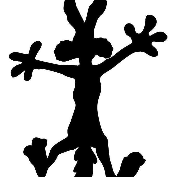 Large 15" Coyote Splat dent Cover up Decal, Funny Decal for car or Truck Truck dents, different sizes Bumper Sticker