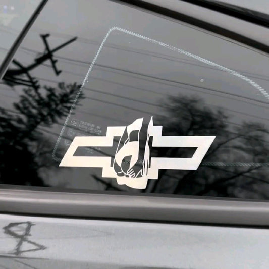 Bowtie Decal for Car and Truck Windows - Personalize Your Vehicle with Style and Personality stickers Automotive Accesso