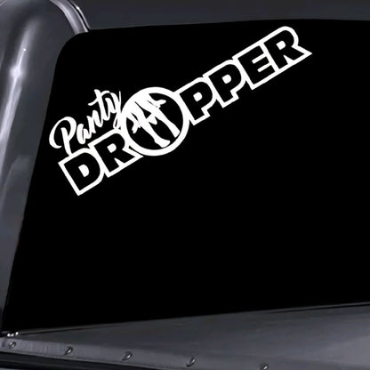 Panty dropper decal for cars and truck windows bumper sticker funny decal stickers