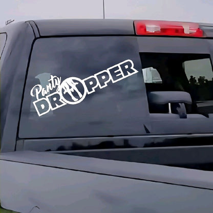 Panty dropper decal for cars and truck windows bumper sticker funny decal stickers