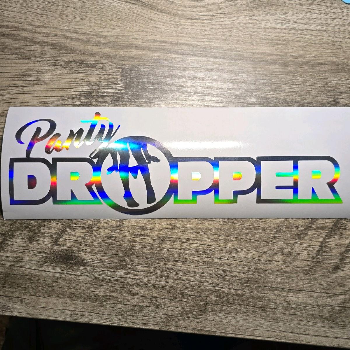 Panty dropper decal for cars and truck windows bumper sticker funny decal stickers