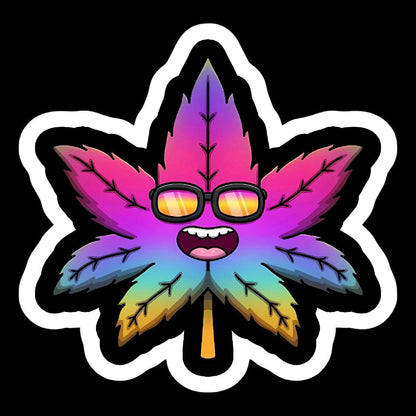 2 pack Pot Leaf DTF Stickers for Cars, Laptops, and More - Decorative, Waterproof, and UV Resistant original design car 