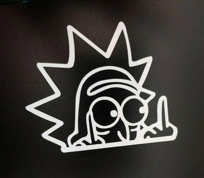 Rick And Morty Middle Finger decal - photo 5 of 6
